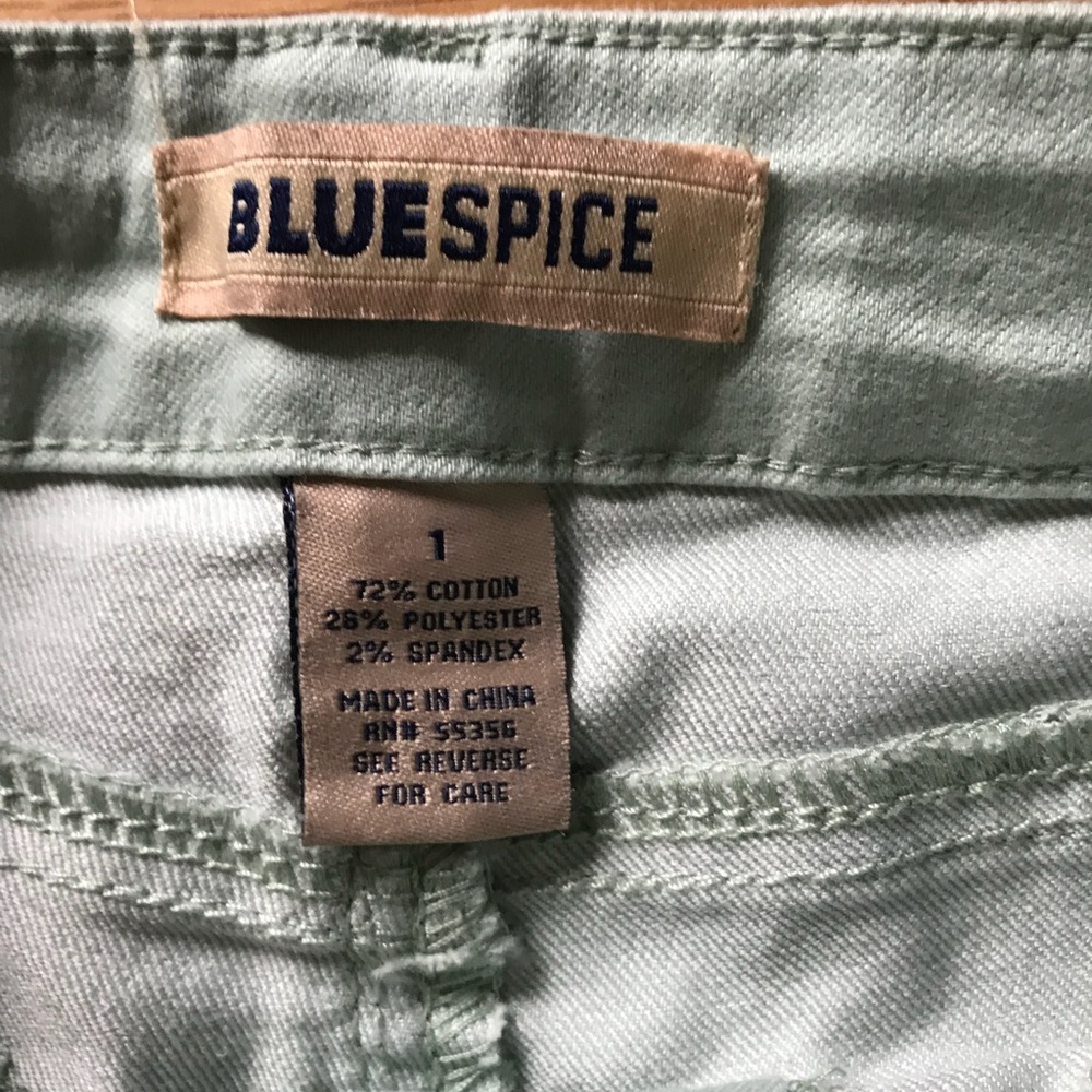 Teal Skinny Jeans - Picture 2 of 2
